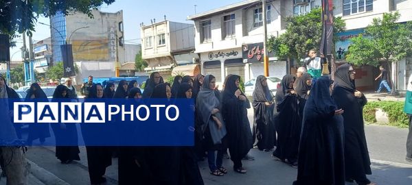 عزاداری شهادت ثامن‌الحجج(ع) در جویبار