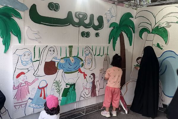جشن کیلومتری عید غدیر در شیراز