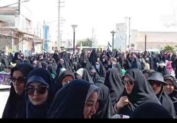 راهپیمایی روز قدس در دشتستان