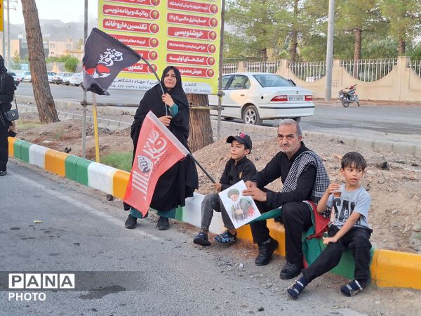 از پرچم ایران تا قاب شهدا؛ روایت دلدادگی در مسیر حسینی