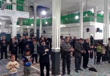 مراسم عزاداری شهادت امام جعفرصادق (ع) در شهر کلاته رودبار 