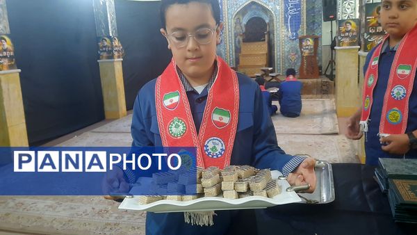 مراسم هفتمین روز شهادت‌ سید مقاومت در ناحیه۶ مشهد 