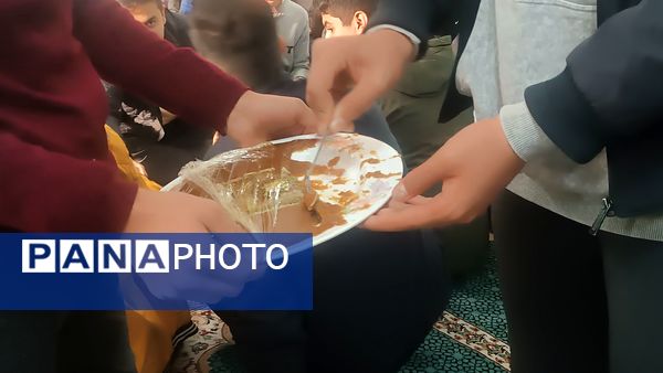 زیارت عاشورا در آخرین هفته آبان ماه در دبیرستان شاهد ابوذر غفاری 