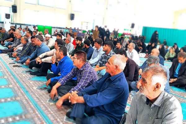 مراسم اولین سالگرد شهدای خدمت در شهرستان باشت