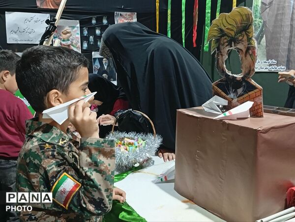 موکب فرهنگی دبیرستان نمونه وکیلی ۱۰ در حسینیه فضل 
