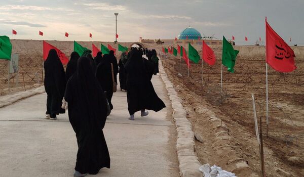 اعزام دانش‌آموزان جزیره هرمز به اردوی راهیان نور