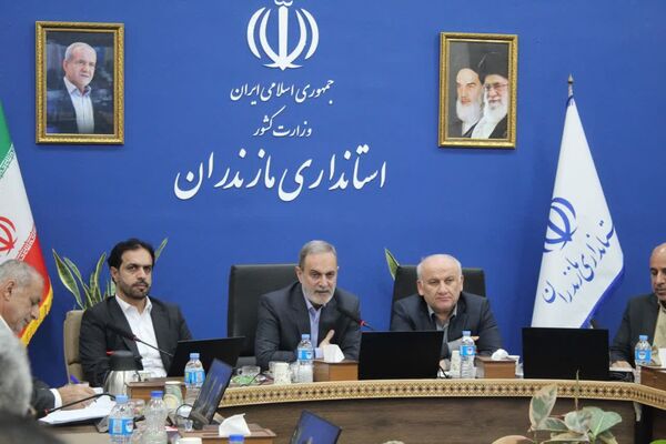 جلسه بررسی وضعیت سواحل مازندران با حضور معاون وزیر کشور
