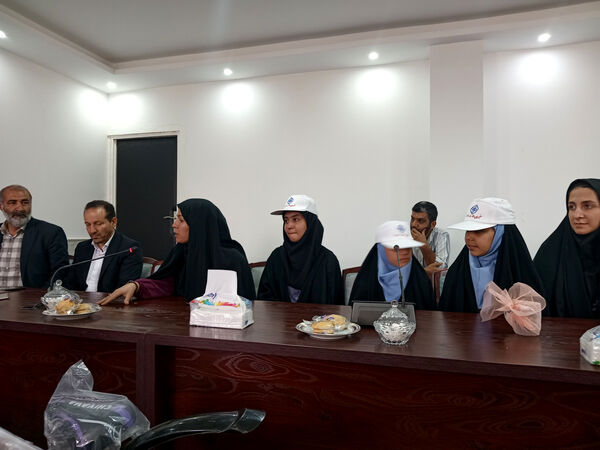 تجلیل از دختران برگزیده رشته‌های علمی ورزشی شهرستان جعفرآباد