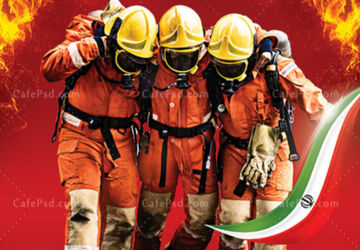 آتش نشانان قهرمانانی بی سکو