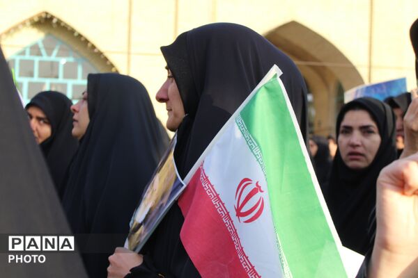 آیین سوگواری شهادت قائد امت در نیشابور 