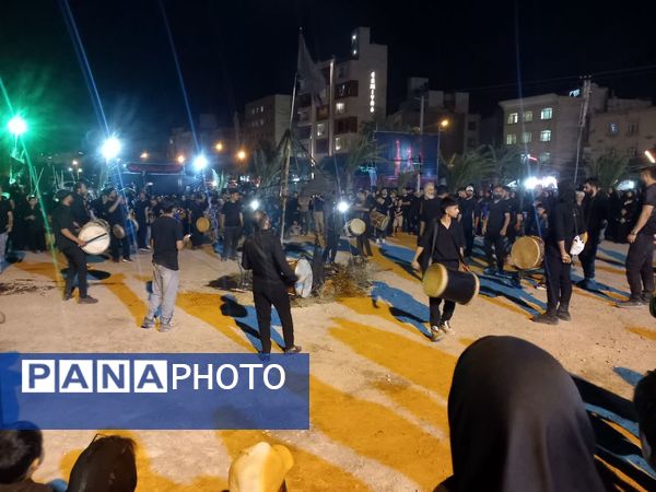 مراسم شام غریبان درناحیه 6 مشهد