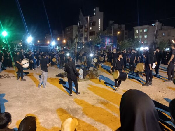 مراسم شام غریبان درناحیه 6 مشهد