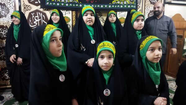 پیاده‌روی عزاداران زینبی در قائمشهر