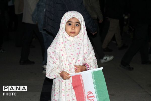 جلوه هایی از حضور باشکوه مردم آشخانه در راهپیمایی