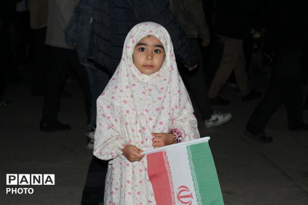 جلوه هایی از حضور باشکوه مردم آشخانه در راهپیمایی