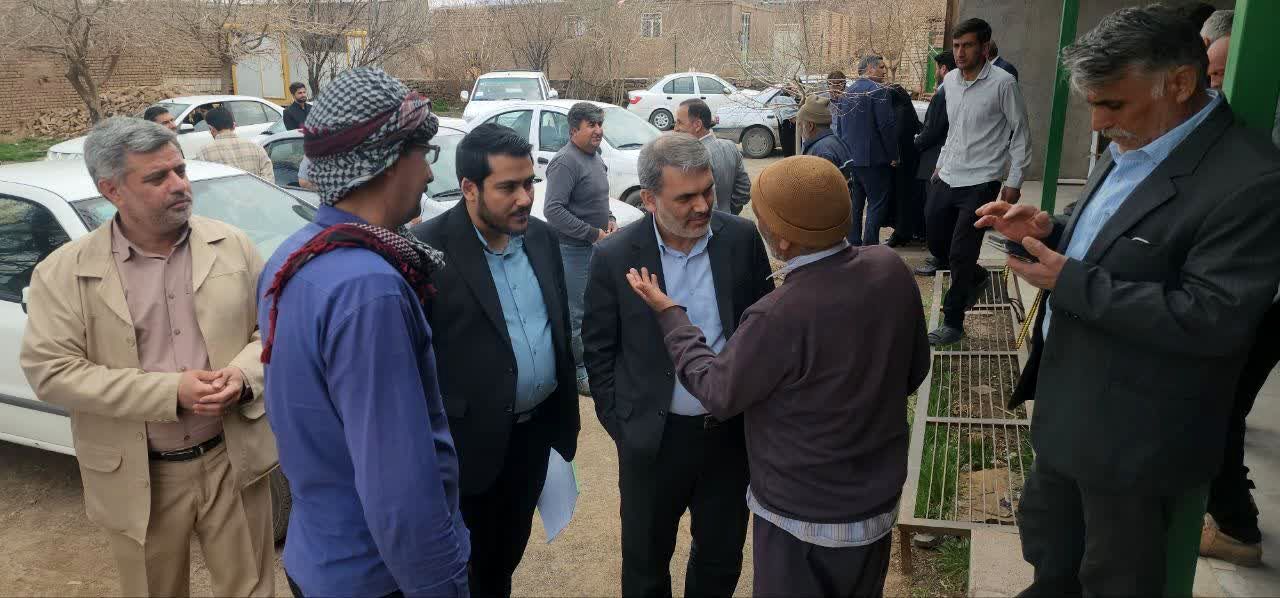 نماینده مجلس مهمان روستاییان جلگه رخ شد 