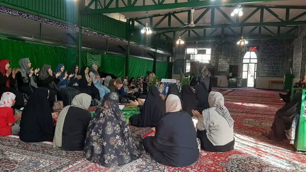 مراسم باشکوه ختم صلوات به مناسبت میلاد پیامبر (ص) در مسجد امام سجاد (ع) شازند
