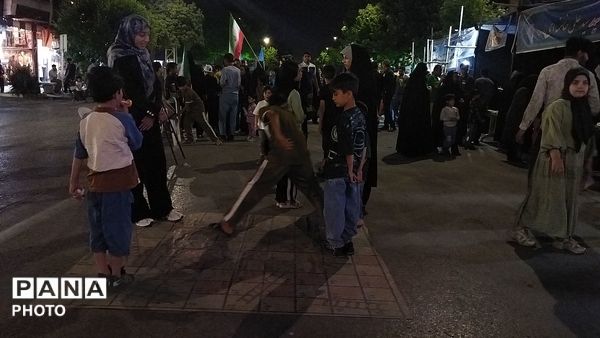 گذری بر موکب جبهه فرهنگیان نیشابور در هشتاد و هشتمین شب از اجتماعات مردمی 