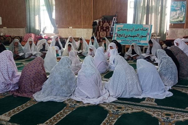 اعتکاف در روستای پشنده