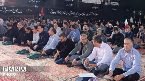 آیین باشکوه جاماندگان بدرقه رهبر شهید در نورآباد