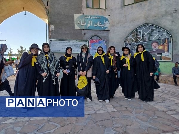 برگزاری اردوی گام‌های عاشقی در نیشابور 