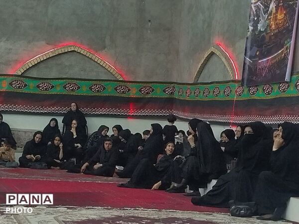 سوگواری عزاداران حسینی در نیر