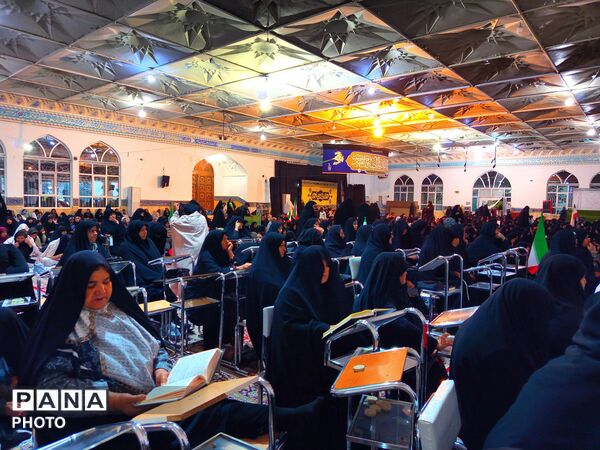 مراسم عزاداری اربعین رهبر انقلاب اسلامی در کاشمر
