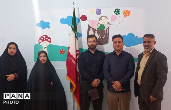 بازدید مسئولان آموزش و پرورش ناحیه ۴ کرج از کانون کوثر ولایت 