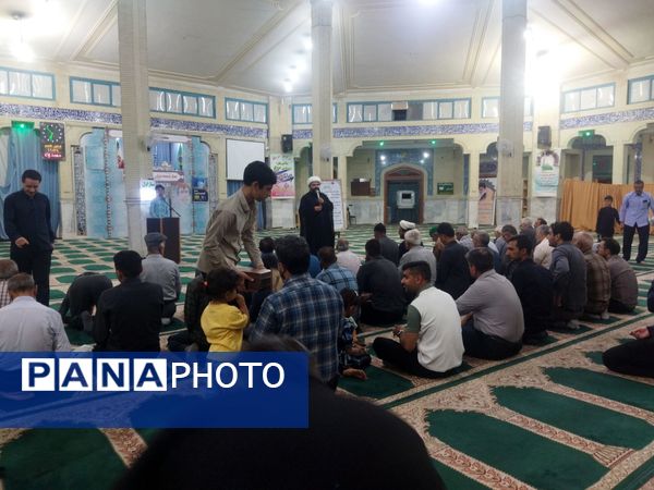 حضور نماینده مردم ترشیز در مجلس شورای اسلامی در مسجد جامع بردسکن