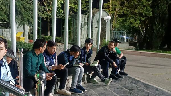 مراسم شب شهادت امام صادق(ع) در اردوی ملی پسران مسئله‌محور پانا