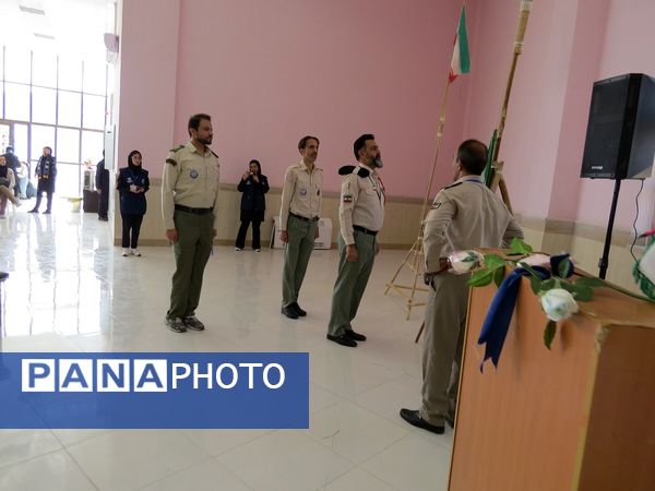 اردوی تمشک دختران بجنورد در اردوگاه شهید چمران 