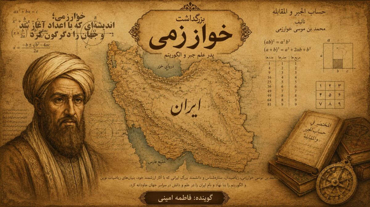 خوارزمی؛ اندیشه‌ای که با اعداد آغاز شد و جهان را دگرگون کرد