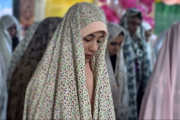 مراسم اختتامیه اعتکاف دانش آموزی در ناحیه دو شهرری 