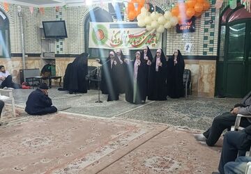 جشن ولادت امام زمان (عج) در حسینیه لاسجردی‌ها