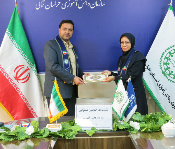 نشست هم‌اندیشی سازمان دانش‌آموزی خراسان شمالی با حضور معاون پرورشی فرهنگی