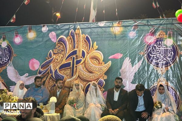 مراسم ازدواج زوج های شهرستان پردیس در سالروز ازدواج امام علی(ع) و حضرت زهرا (س)