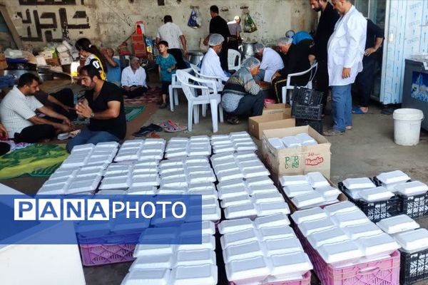 ازدحام پرشور زائران از شهرستان بیضا در کربلا معلی