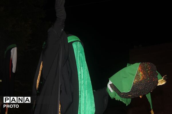 اجتماعات شبانه همراه با مراسم شبیه خوانی در شهرستان نیشابور