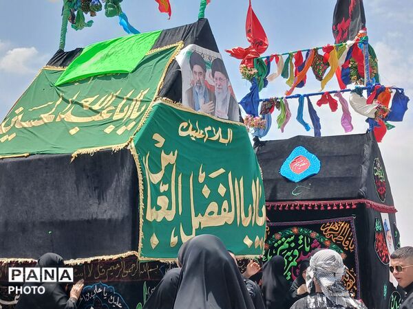 روستای مرزان؛ آیین عاشوراییِ میعاد عاشقان حسینی و بیعت با رهبر سوم انقلاب اسلامی