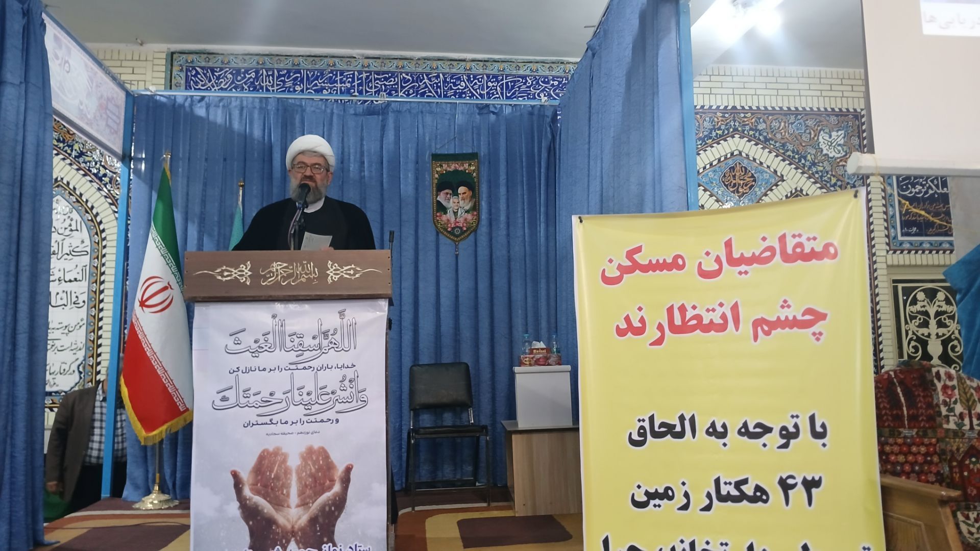 نماز جمعه این هفته شهرستان بن به میزبانی دبیرستان ابن سینا و فدک