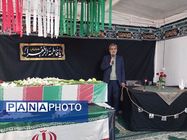 مراسم وداع با شهید گمنام در دبیرستان عصمت۲