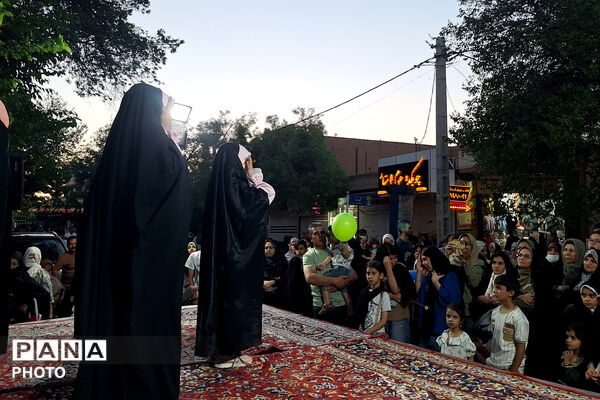 جشن کیلومتری به مناسبت عید غدیر در نجف آباد
