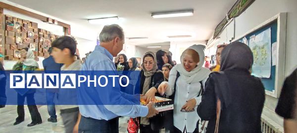 استقبال از دانش آموز شیروانی دارنده مدال برنز جهانی المپیاد علوم زمین