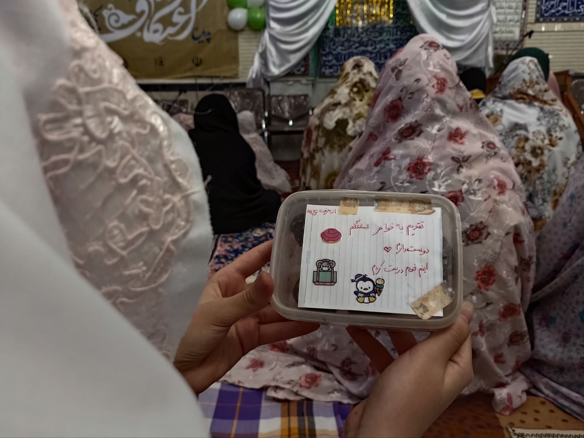  اعتکاف دختران پیشتاز در مسجد منا تبریز