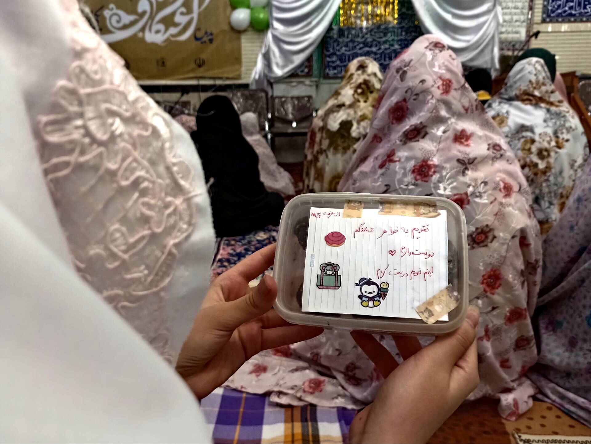  اعتکاف دختران پیشتاز در مسجد منا تبریز
