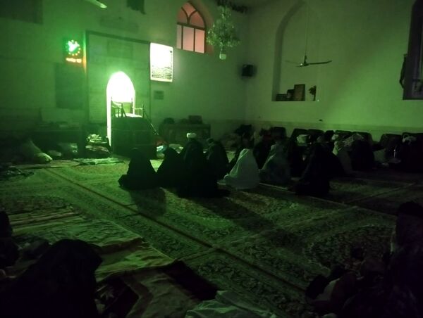 عزاداری شب شهادت حضرت زینب سلام الله علیه در‌ شهرستان خلیل آباد