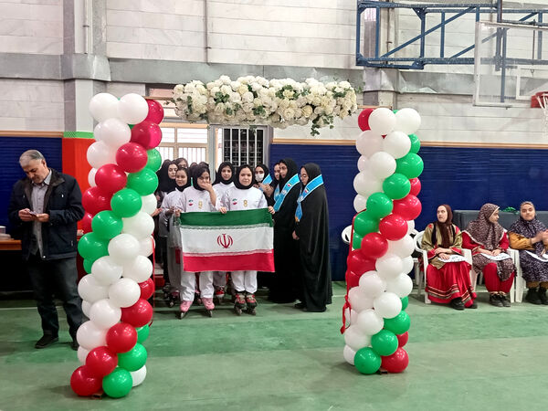 جلوه‌هایی از جشنواره فرهنگی ورزشی دختران آفتاب ایران در شهر جفعریه قم