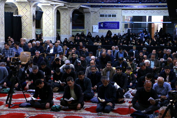 مراسم شب قدر در مسجد النبی (ص ) قزوین