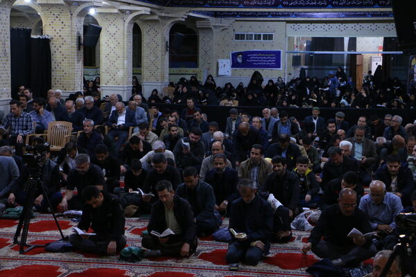 مراسم شب قدر در مسجد النبی (ص ) قزوین