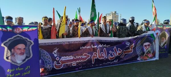 رزمایش اقتدار بسیجیان شهرستان بردسکن 
